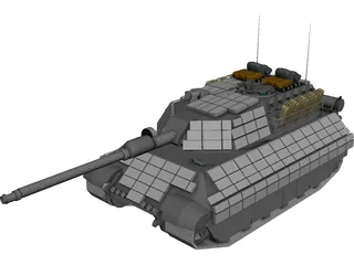 Kaisertiger 3D Model