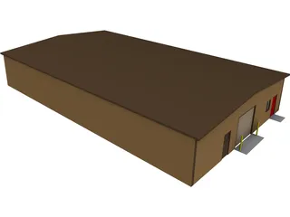 Warehouse 3D Model