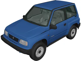 Suzuki Samurai SWB 1996 Modelo 3D - Descargar Vehículos on