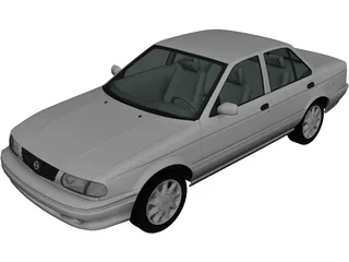 Nissan Tsuru (2004) 3D Model