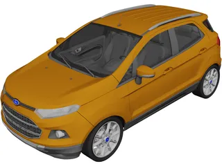 Ford EcoSport (2012) 3D Model