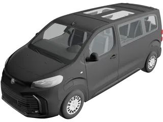 Toyota ProACE Verso Electric (2024) 3D Model