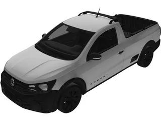 Volkswagen Saveiro Robust (2025) 3D Model