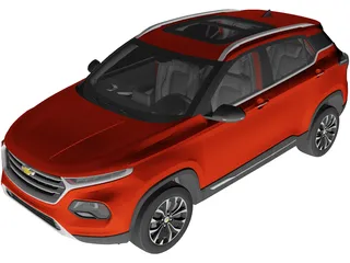 Chevrolet Groove (2022) 3D Model