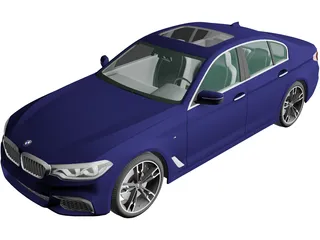 BMW M550i 3D Model
