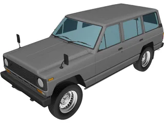 Nissan Safari 160 (1980) 3D Model