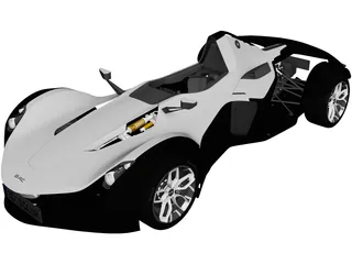 BAC Mono (2020) 3D Model