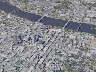 Little Rock City, USA (2024) 3D Model