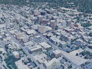 Boise City, USA (2023) 3D Model