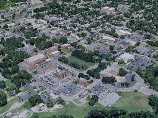 Dover City, DE, USA (2022) 3D Model