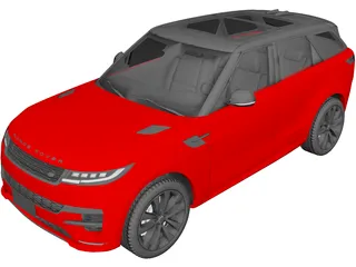 Land Rover Range Rover Sport (2023) 3D Model