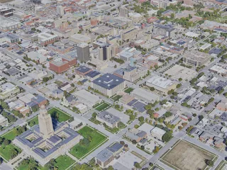 Lincoln City, NE, USA (2022) 3D Model