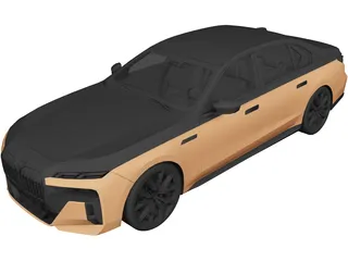 BMW i7 [M70] (2024) 3D Model