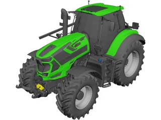 Deutz-Fahr Series 8 TTV 3D Model