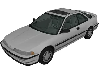 Acura Integra Coupe (1991) 3D Model