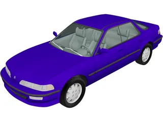 Acura Integra Sedan (1990) 3D Model