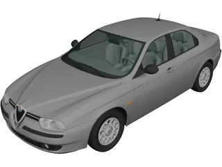 Alfa-Romeo 156 (1997) 3D Model