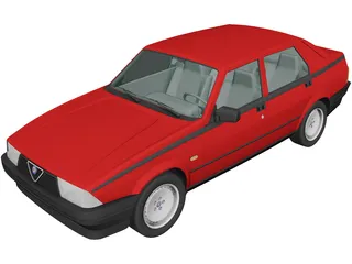 Alfa-Romeo 75 (1985) 3D Model