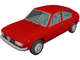 Alfa-Romeo Alfasud (1972) 3D Model