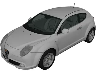 Alfa Romeo MiTo (2009) 3D Model