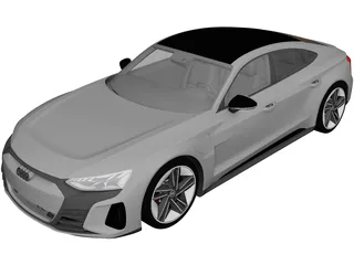 Audi RS e-tron GT (2022) 3D Model