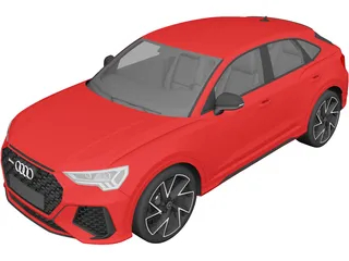 Audi RS Q3 Sportback (2020) 3D Model