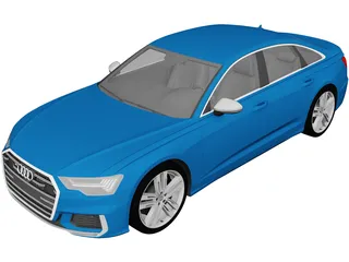 Audi S6 (2020) 3D Model