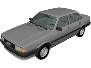 Audi 80 [B2] (1985) 3D Model