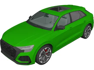 Audi RS Q8 (2020) 3D Model