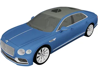 Bentley Flying Spur (2020) 3D Model