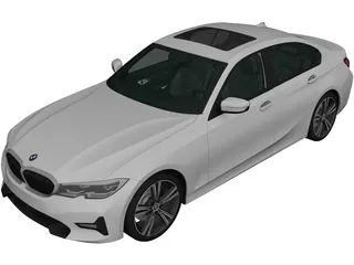 BMW 3-Series Sedan (2019) 3D Model