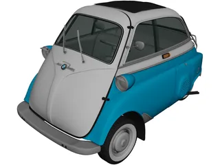 BMW Isetta 300 (1956) 3D Model