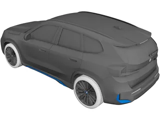 BMW iX1 (2022) 3D Model