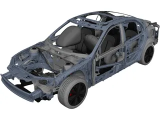 Car Frame 3D Model