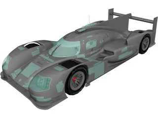 Porsche 919 3D Model