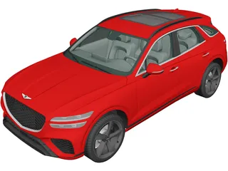 Genesis GV70 Sport (2022) 3D Model