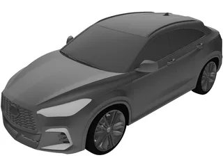 Infiniti QX55 (2022) 3D Model