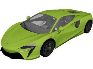 McLaren Artura (2022) 3D Model