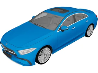 Mercedes-Benz CLS (2022) 3D Model