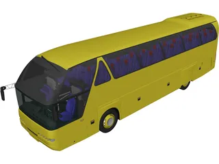 Neoplan Starliner N 516 SHD (1995) 3D Model