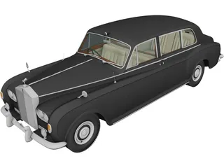 Rolls-Royce Phantom (1963) 3D Model