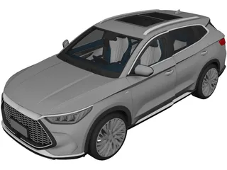 BYD Song Plus 3D Model