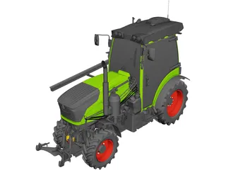 Fendt 200 V Vario 3D Model