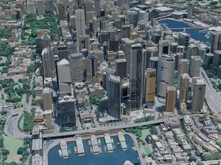 Sydney City, Australia (2023) 3D Model