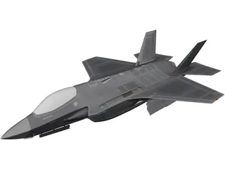 Lockheed Martin F-35 Lightning II 3D Model