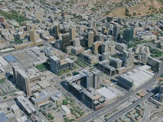 Cape Town City, South Africa (2024) 3D Model