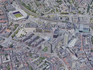 Eindhoven City, Netherlands (2022) 3D Model