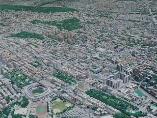 New York City, The Bronx, USA (2024) 3D Model