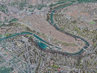 Bern City, Switzerland (2023) 3D Model