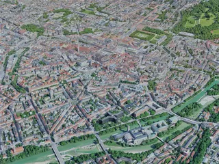 Munich City, Germany (2023) 3D Model